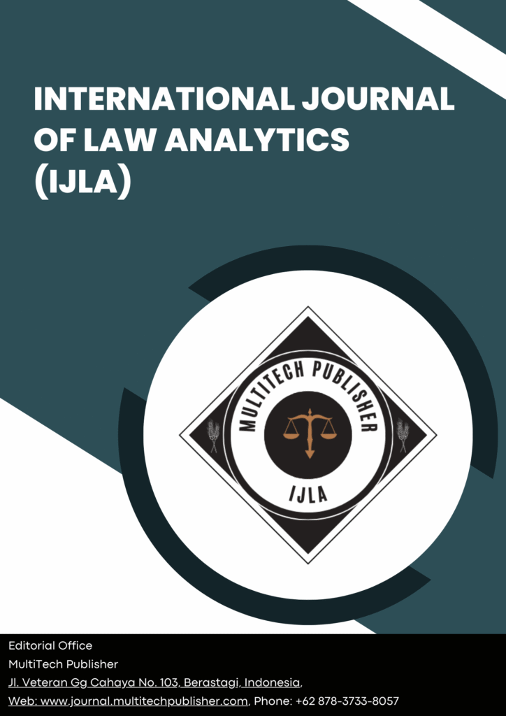 International Journal of Law Analytics
